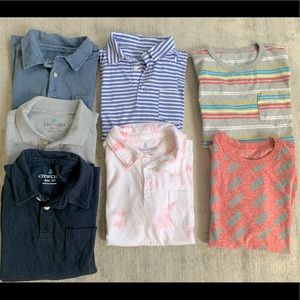 Jcrew kids bundle! 7 gently used crewcuts shirts size 10
